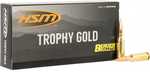 Choose The Gold Standard Of Premium Hunting Cartridges-Trophy Gold featuring Berger Match Hunting Very Low Drag Bullets. An Amazing Round That Will Rival Even The Best handloads.